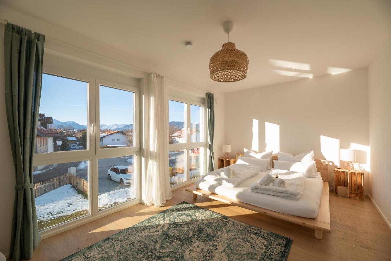 Liboria: Stylisches Haus; Sauna ; 4Min Zum See Seehausen am Staffelsee Buitenkant foto