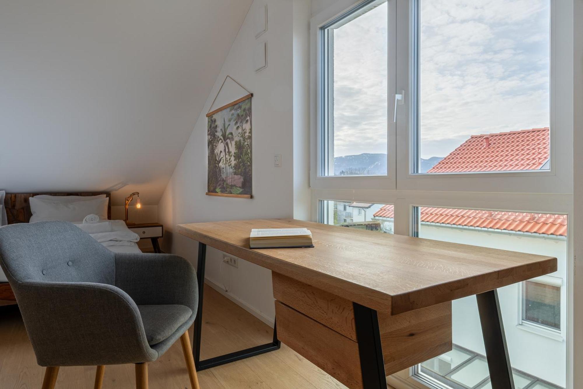 Liboria: Stylisches Haus; Sauna ; 4Min Zum See Seehausen am Staffelsee Buitenkant foto